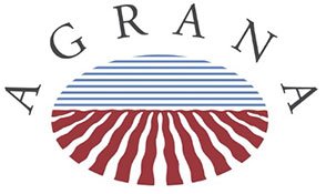 It is logo of agrana in blue red