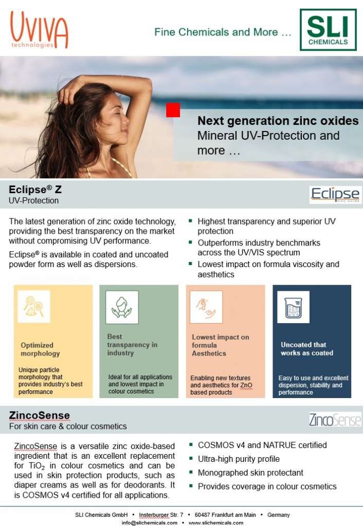 image shows Informations about Next generation zinc oxides